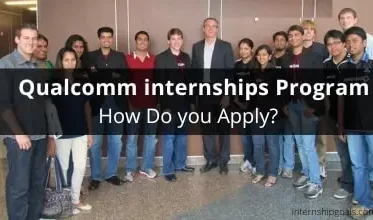 how to apply Qualcomm internships