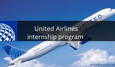 how to find United Airlines internship