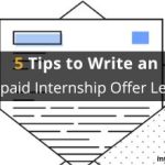 how to write Internship offer letter unpaid