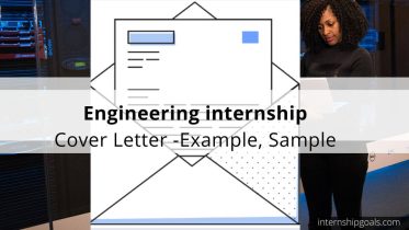 Engineering internship cover letter sample