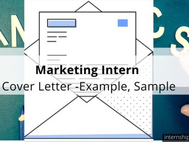 Marketing Intern Cover Letter -Example, Sample
