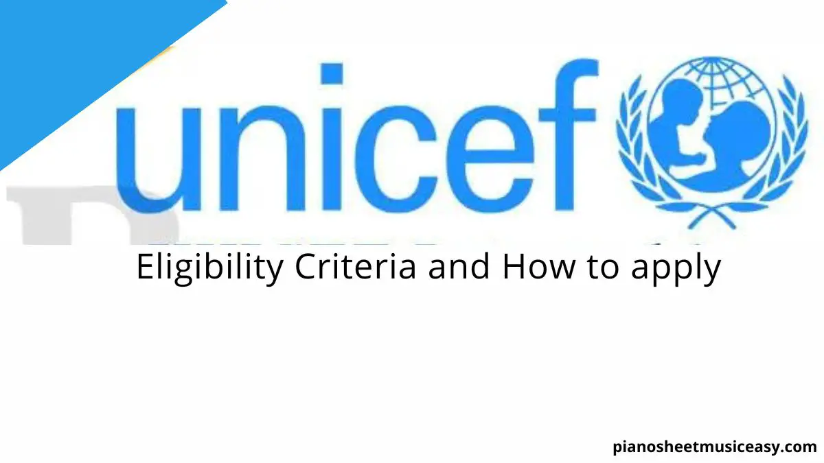 UNICEF INTERNSHIP - 2023 Eligibility Criteria