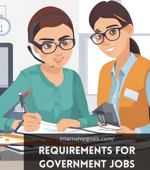 requirements for government jobs